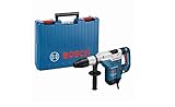 Bosch Professional Bohrhammer GBH 5-40 DCE (1150 Watt, 8.8 Joule Schlagenergie, SDS Max, Bohrungen Bis Zu 40 Mm, Vibration Control, Inkl. Zusatzhandgriff, Hammer Bohr, Im Handwerkerkoffer)