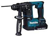 Makita DHR171RAJ Akku-Bohrhammer für SDS-PLUS 18 V / 2,0 Ah, 2 Akkus + Ladegerät im MAKPAC, Schwarz, mit 2x Akku 2,0 Ah