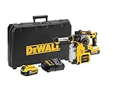 DeWalt TASSELLATORI SDS PLUS 18V BRUSHLESS 24mm + SISTEMA ESTRAZIONE POLVERI